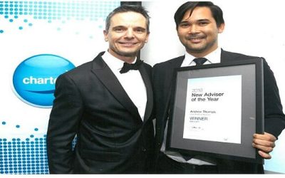 Best of Luck to Andrew Thomas, Nominee for the National New Adviser of the Year Award