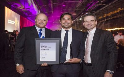Congratulations Andrew Thomas – National New Adviser of the Year 2016