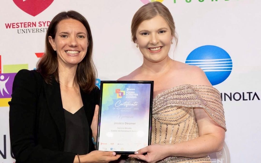Jessica Deamer nominated for prestigious 7NEWS Young Achiever Award